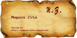 Magocs Zita névjegykártya